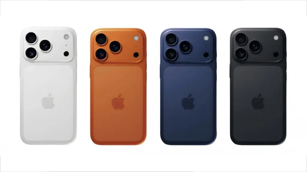 iPhone 17 Pro färger