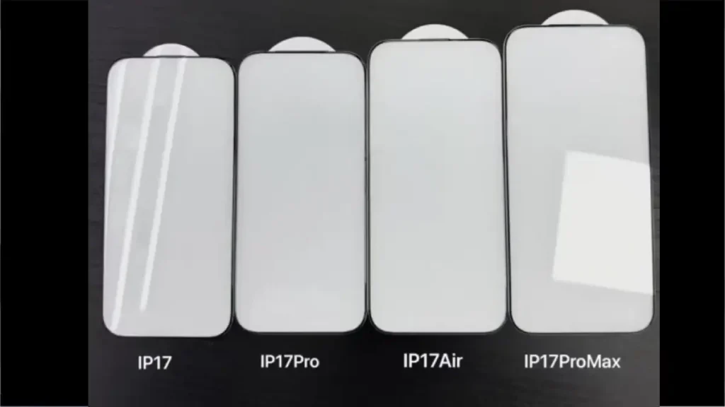 iPhone 17 skärmstorlek
